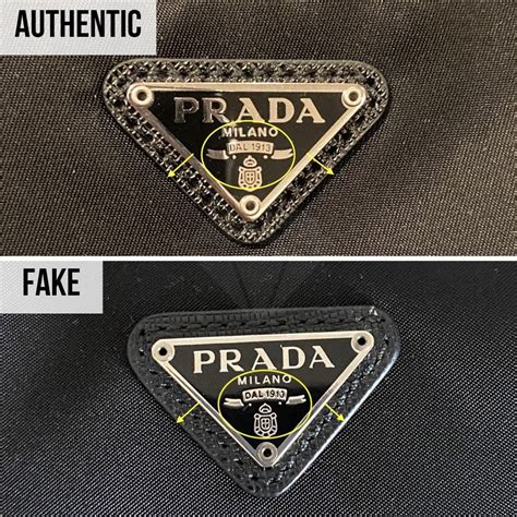 how to recognize a fake prada purse|authentic prada purse.